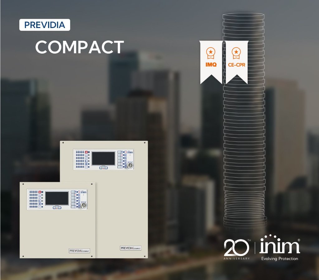 Previdia Compact - מערכת גילוי אש קומפקטית